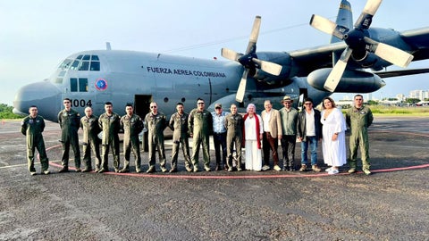 Avión humanitario a Cuba