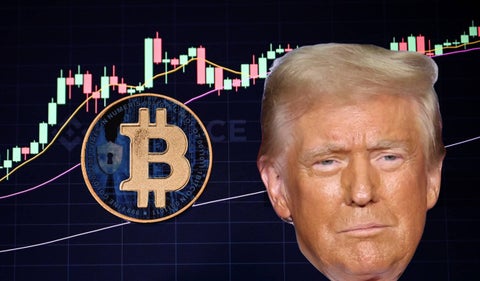El precio del bitcóin y Donald Trump