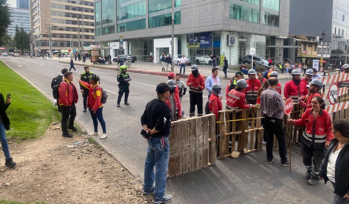 Protestas Bogotá 13 de diciembre del 2024