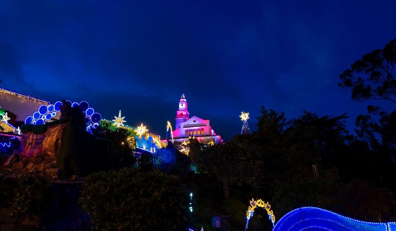 Cerro de Monserrate en Navidad