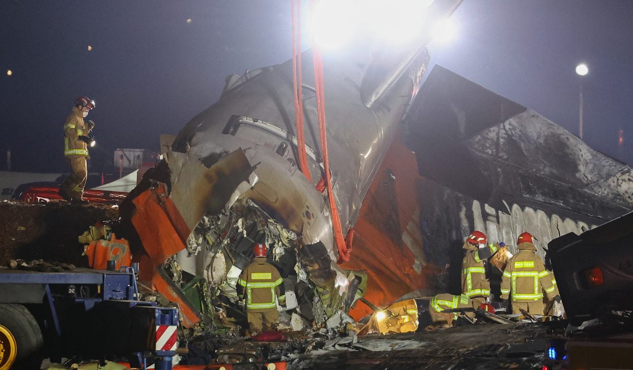 Accidente avión Corea del Sur