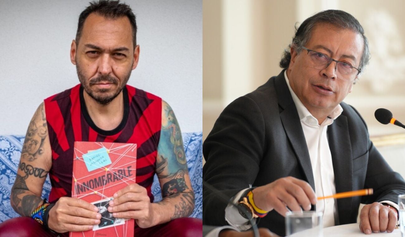 Daniel Mendoza y Gustavo Petro
