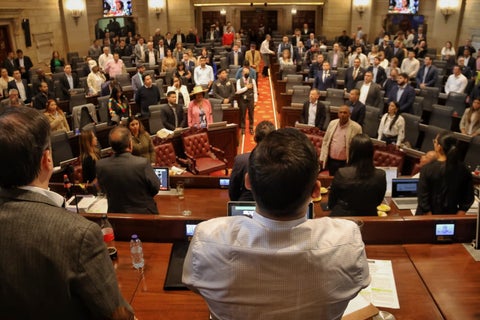 Discusión de la reforma al SGP en la Cámara de Representantes.