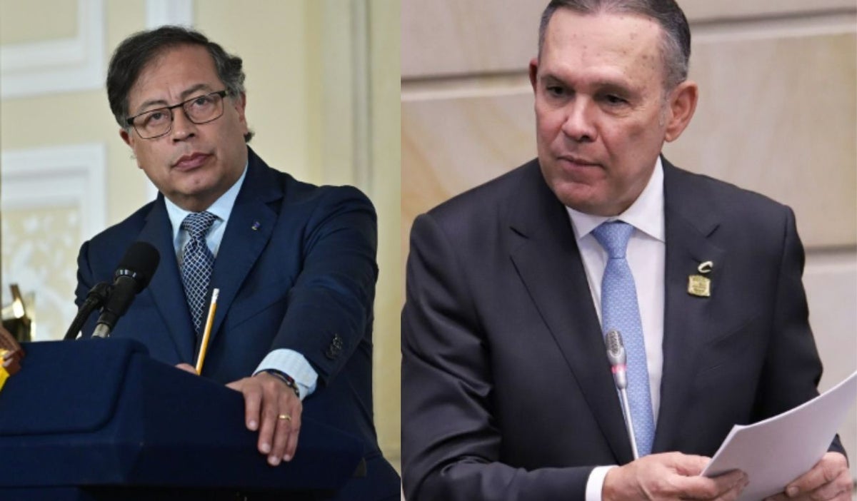 Efraín Cepeda y Gustavo Petro