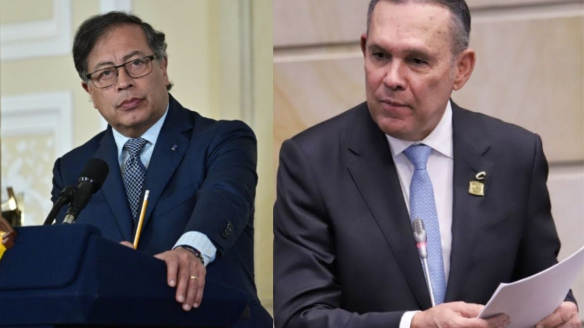 Efraín Cepeda y Gustavo Petro