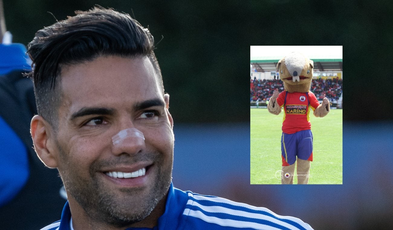 Falcao llegó a Pasto