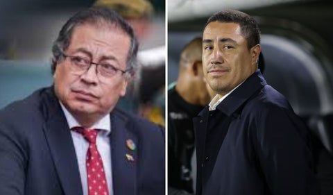 Gustavo Petro y Efraín Juárez