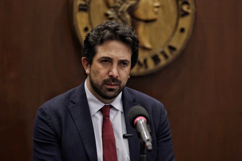 Diego Guevara, Ministro de Hacienda