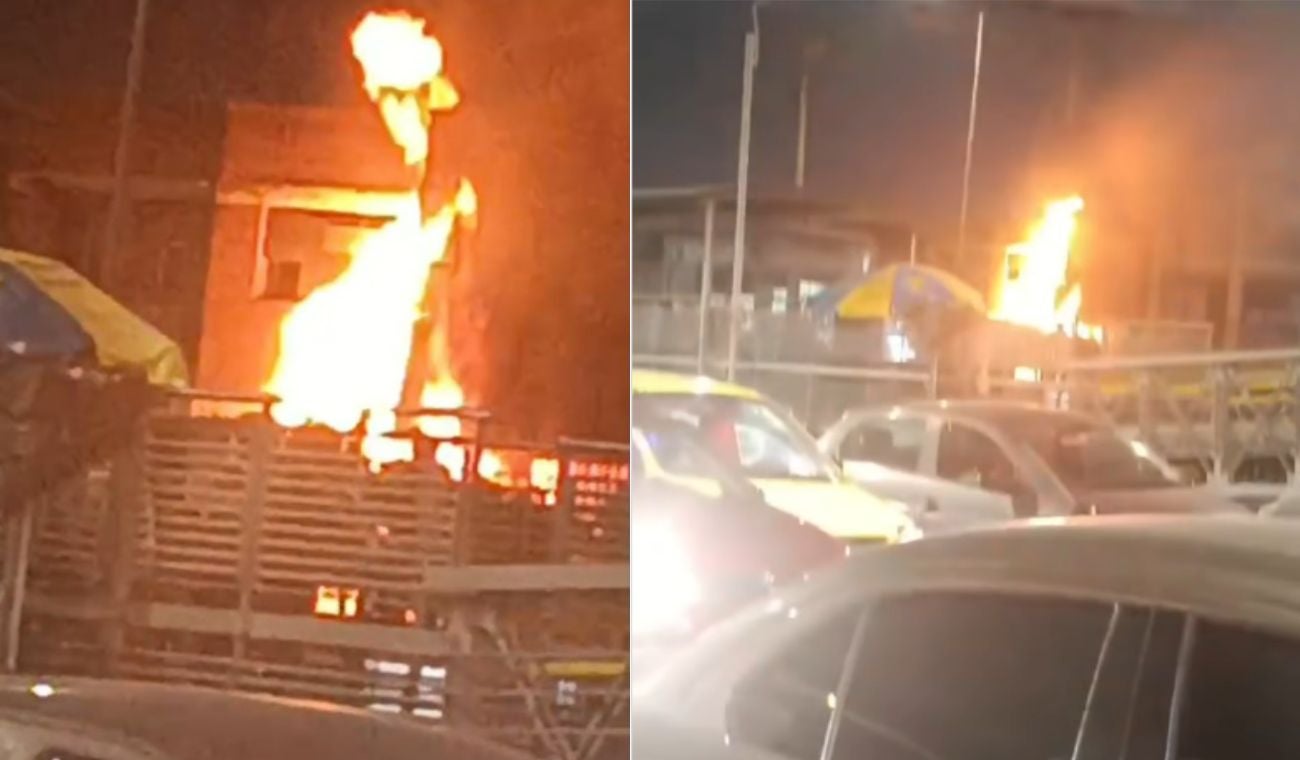 Incendio en Bosa