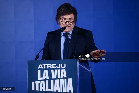 Javier Milei, presidente de Argentina
