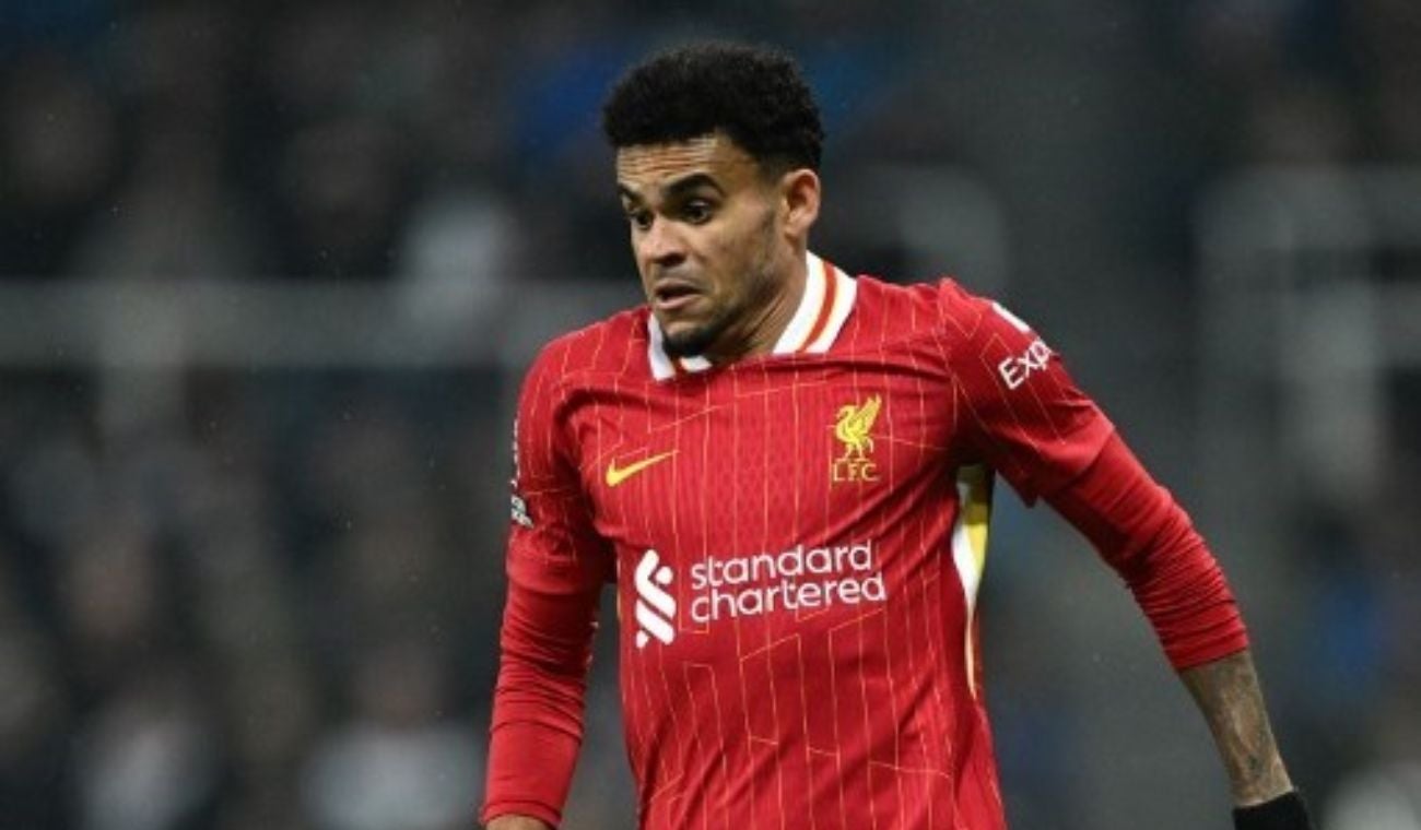 Luis Díaz con el Liverpool