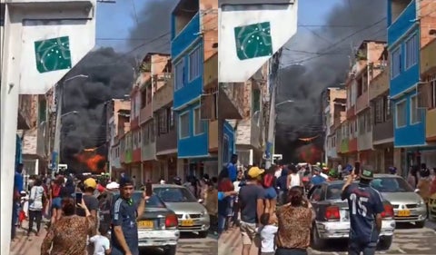 Incendio Patio Bonito