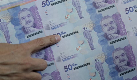 Pesos colombianos
