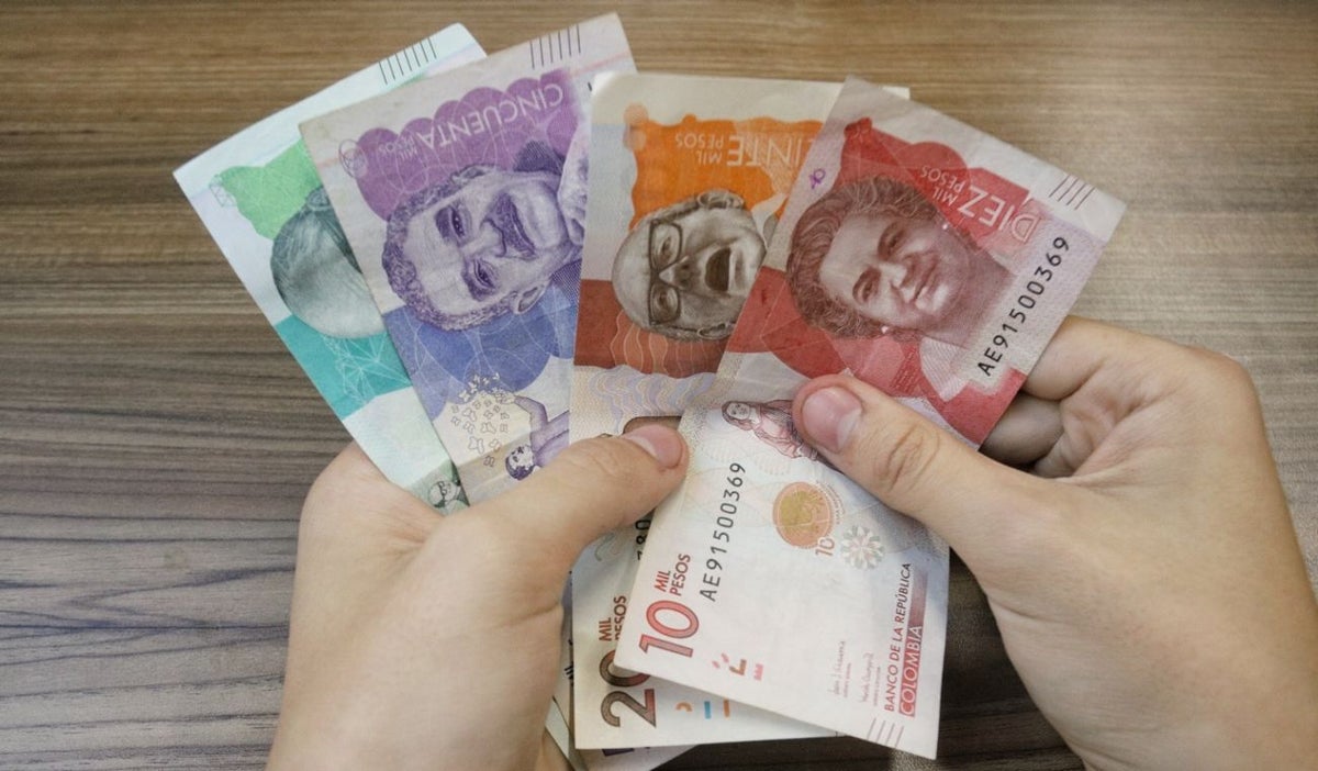 Pesos colombianos