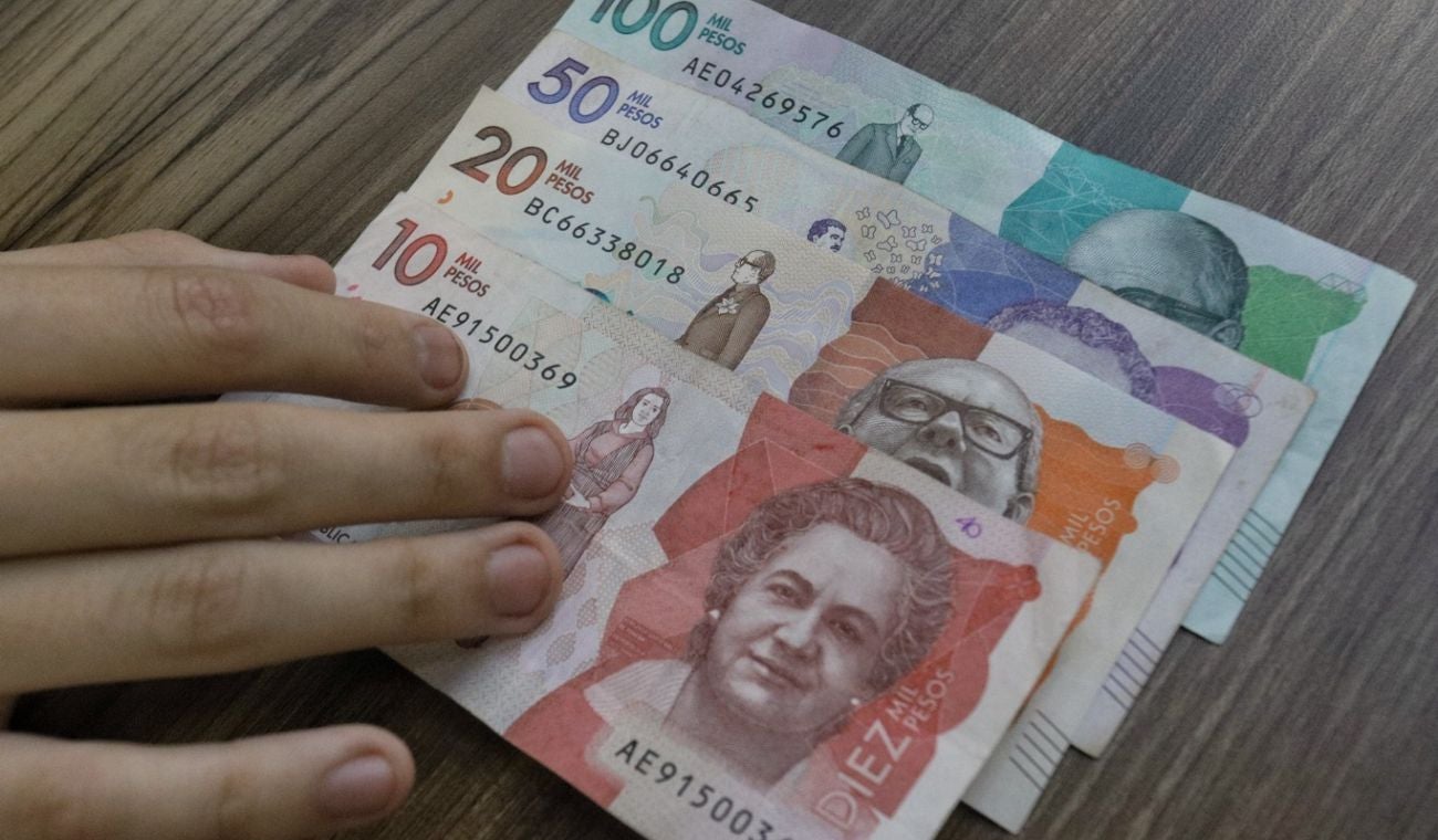 Pesos colombianos