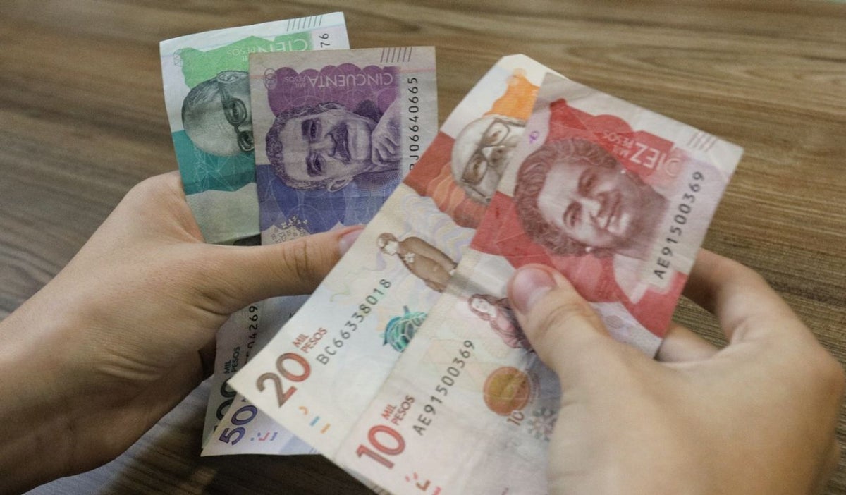 Pesos colombianos