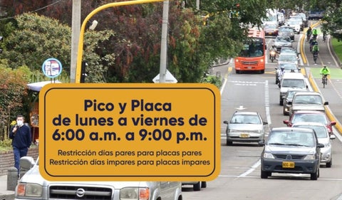 Pico y Placa Bogotá
