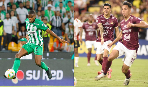 Liga BetPlay 2024 entre Deportes Tolima y Atlético Nacional