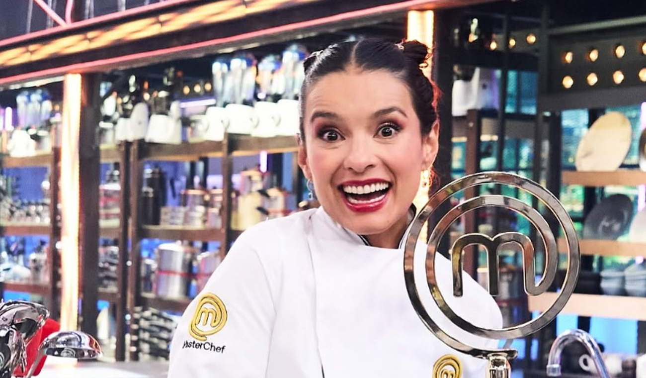 Paola Rey, ganadora de MasterChef Celebrity