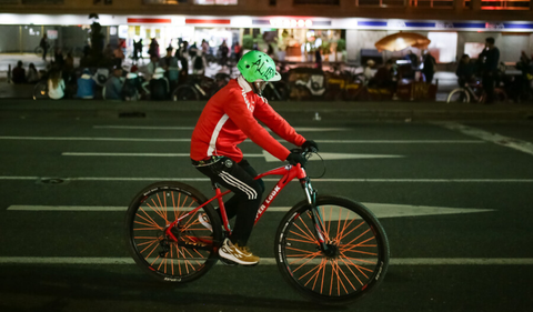 ciclovía Nocturna
