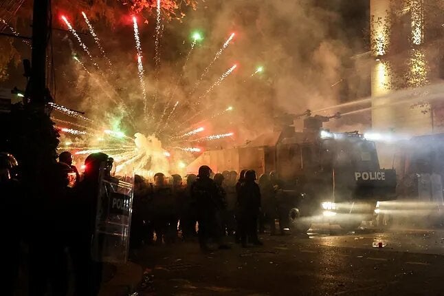 Protestas en Georgia