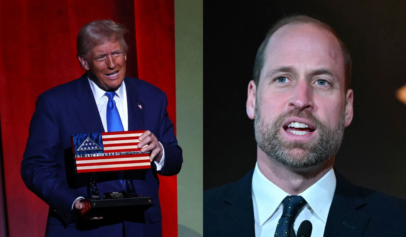 Donald Trump y Príncipe William