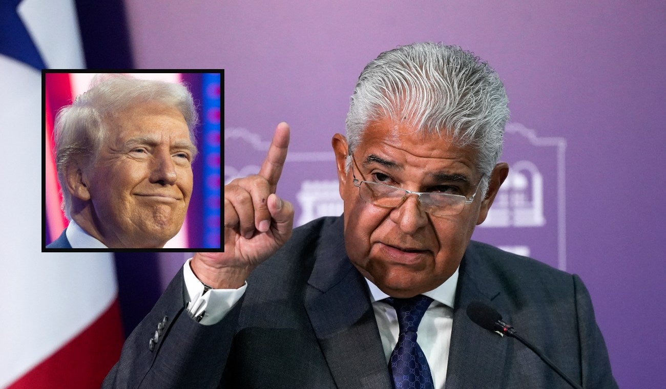 José Raúl Mulino y Donald Trump