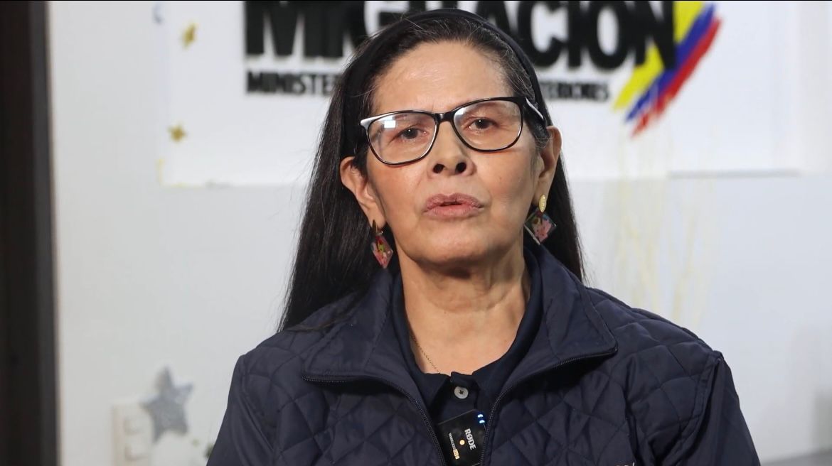 Martha Hernández, directora de Migración Colombia