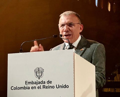 Roy Barreras, exembajador de Colombia en Reino Unido.