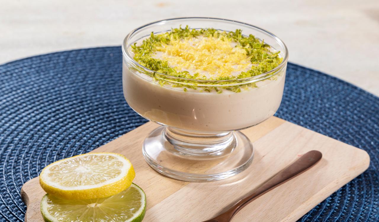 Mousse de limón en vasitos: la receta