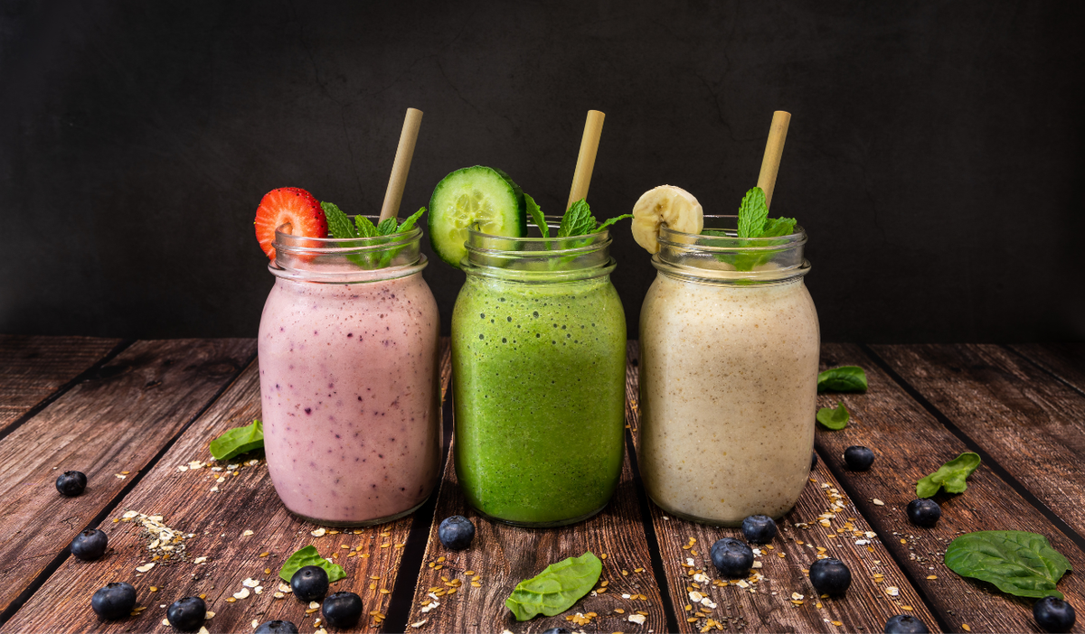 3 BATIDOS SALUDABLES fáciles para DESAYUNAR