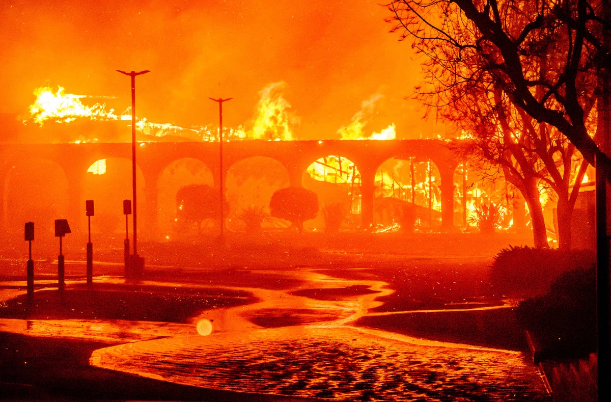 Incendio en Los Ángeles, California