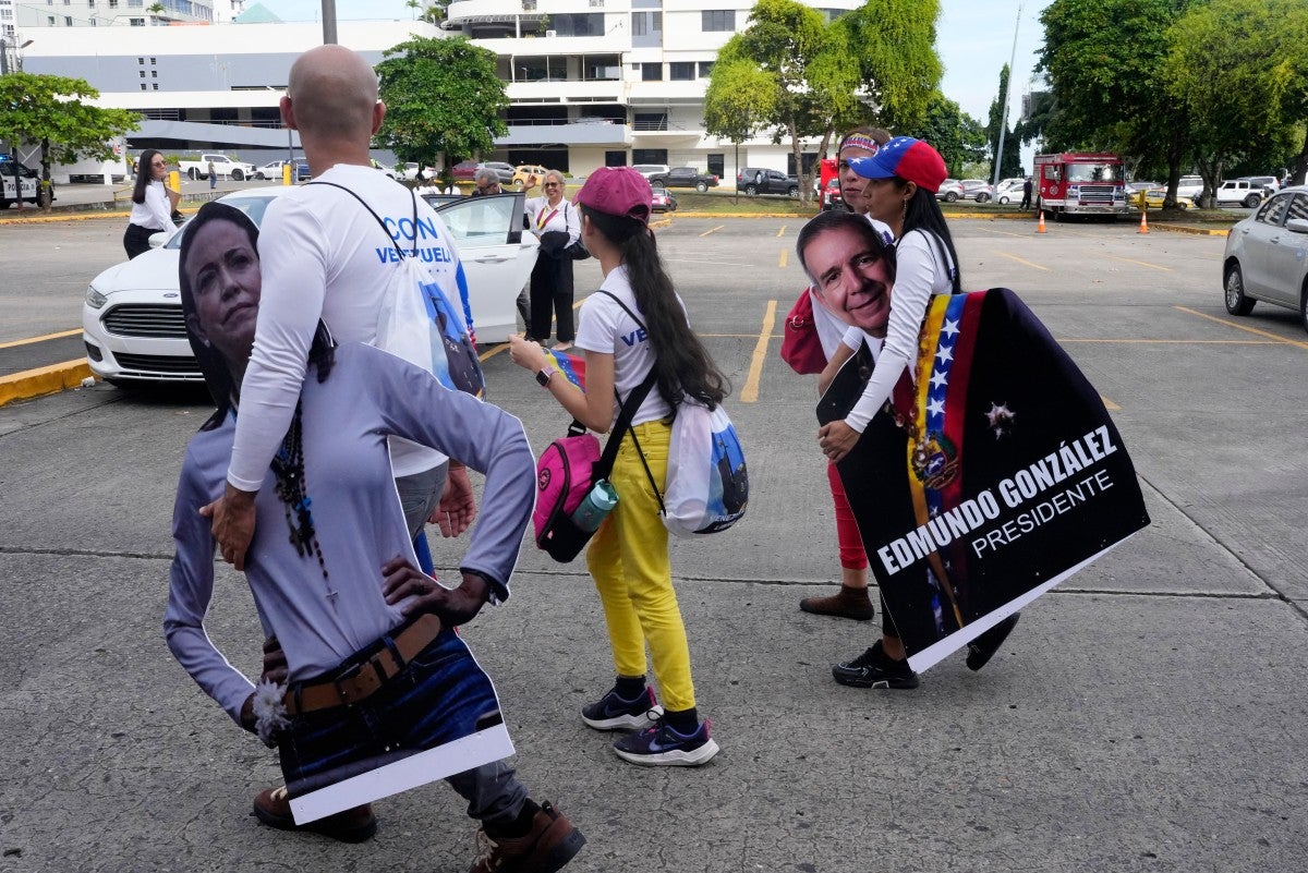 Protestas contra el régimen de Venezuela