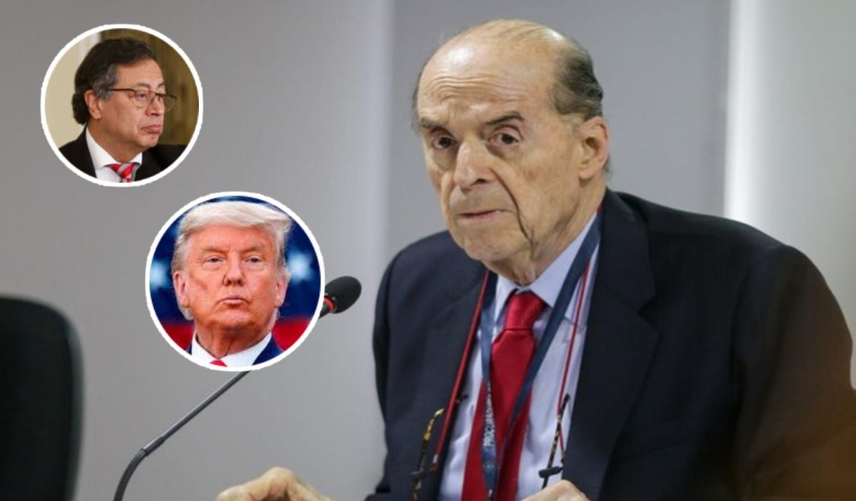 Álvaro Leyva, Gustavo Petro y Donald Trump