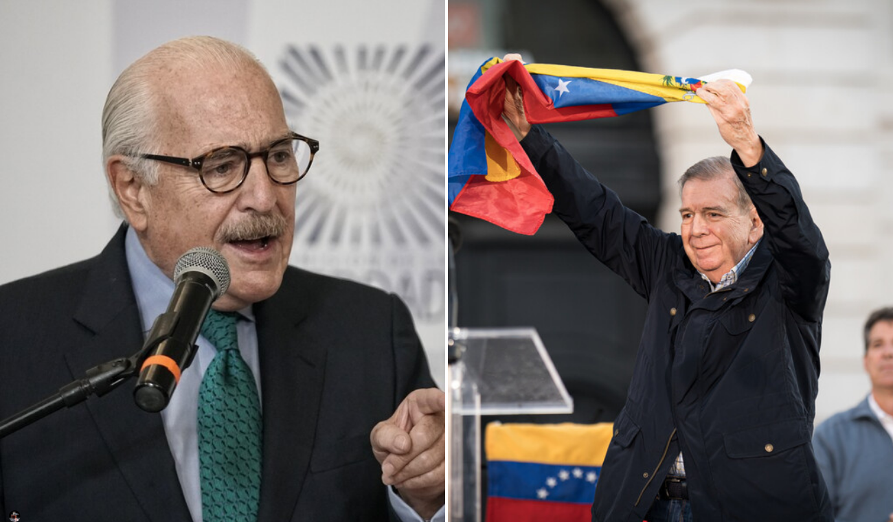 Andrés Pastrana y Edmundo González