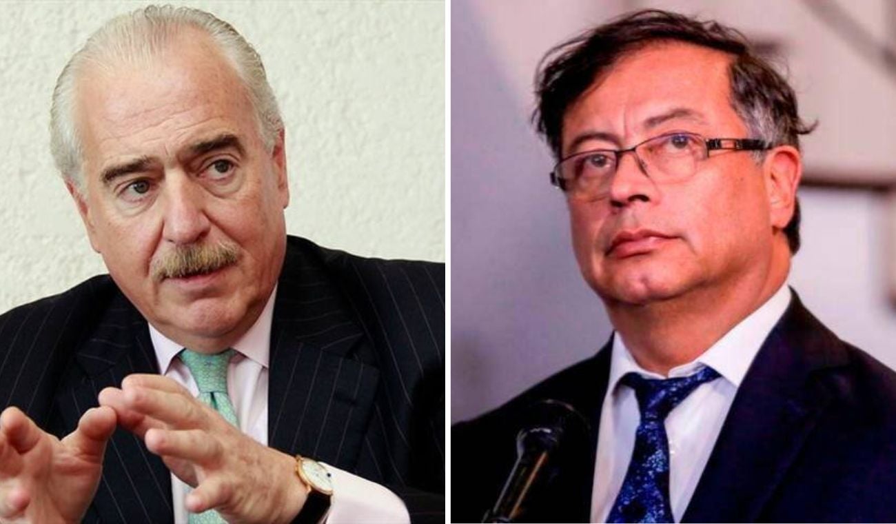 Andrés Pastrana y Gustavo Petro