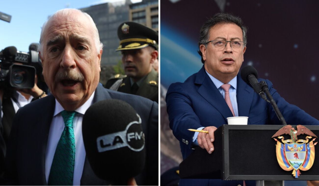 Andrés Pastrana y Gustavo Petro