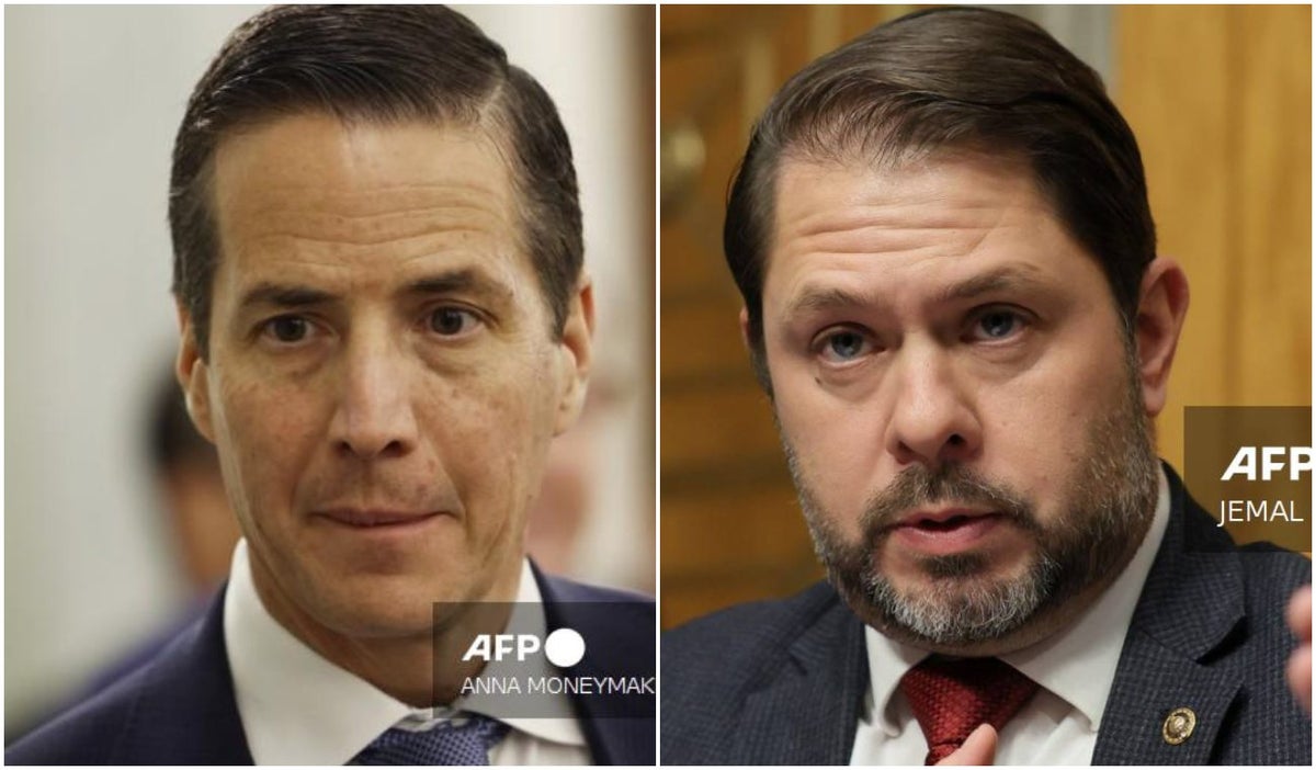 Bernie Moreno y Rubén Gallego