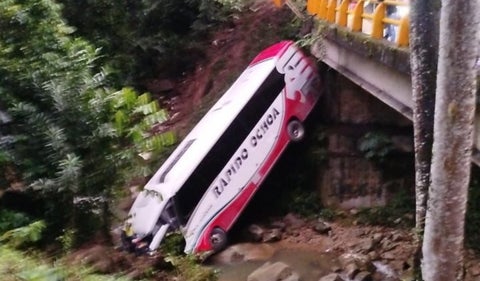 Accidente de Bus en San Luis, Antioquia