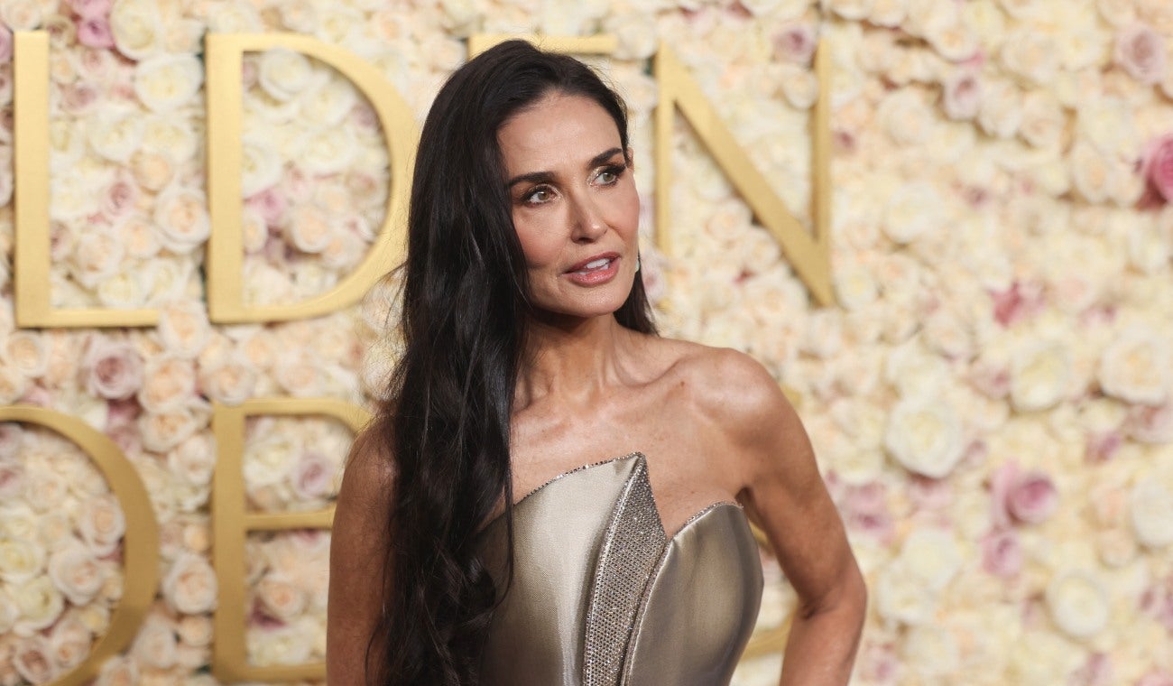 Demi Moore, mejor actriz por La sustancia, en los Golden Globes 2025