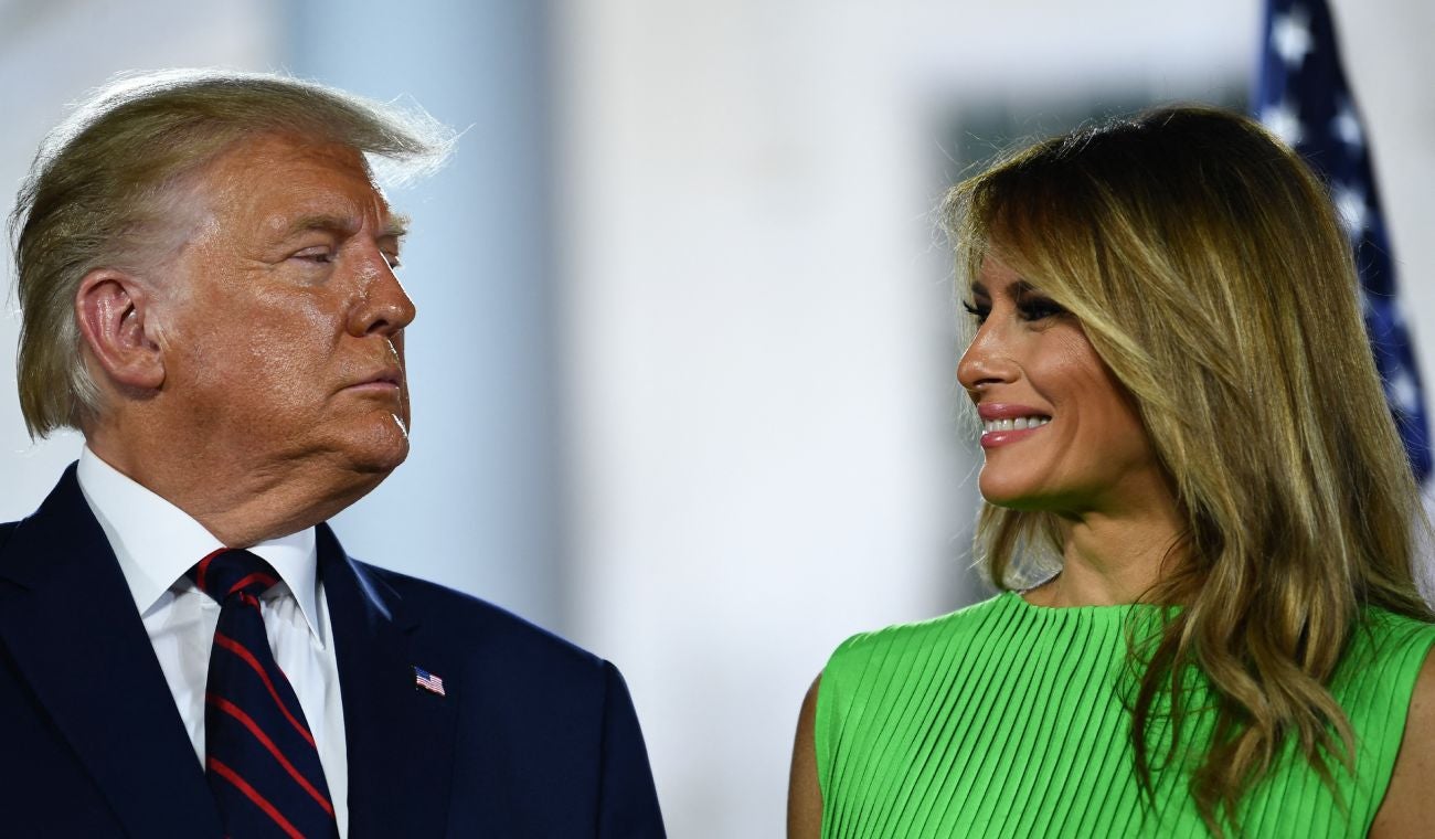 Donald y Melania Trump