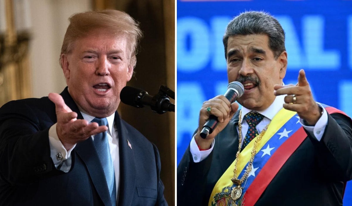 Donald Trump y Nicolás Maduro