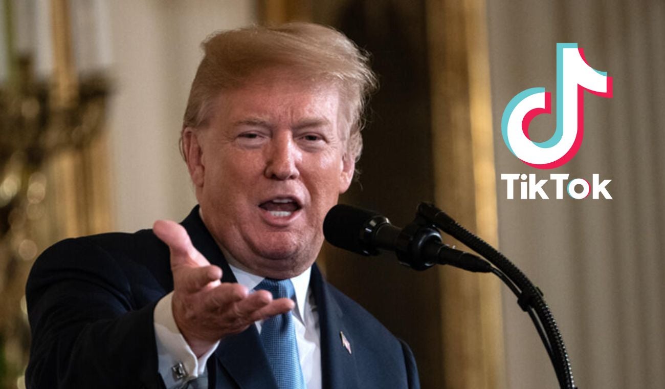 Donald Trump y TikTok
