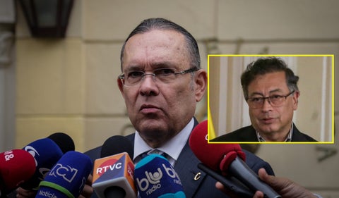 Efraín Cepeda y Gustavo Petro