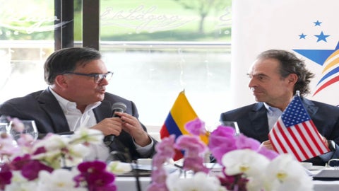 Encuentro entre alcalde y embajador de Estados Unidos
