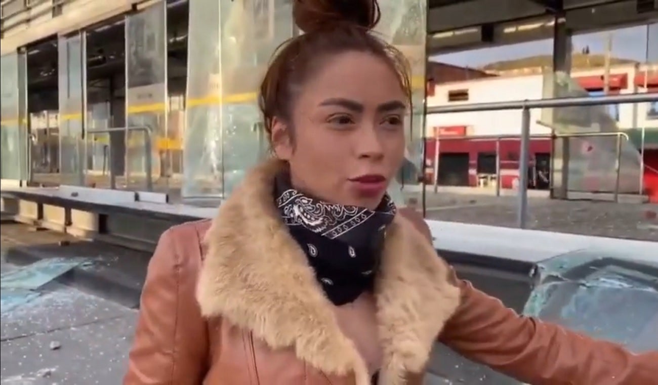 Epa Colombia, el día en que vandalizó Transmilenio