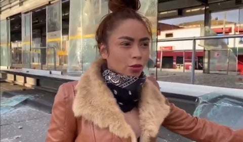 Epa Colombia, el día en que vandalizó Transmilenio