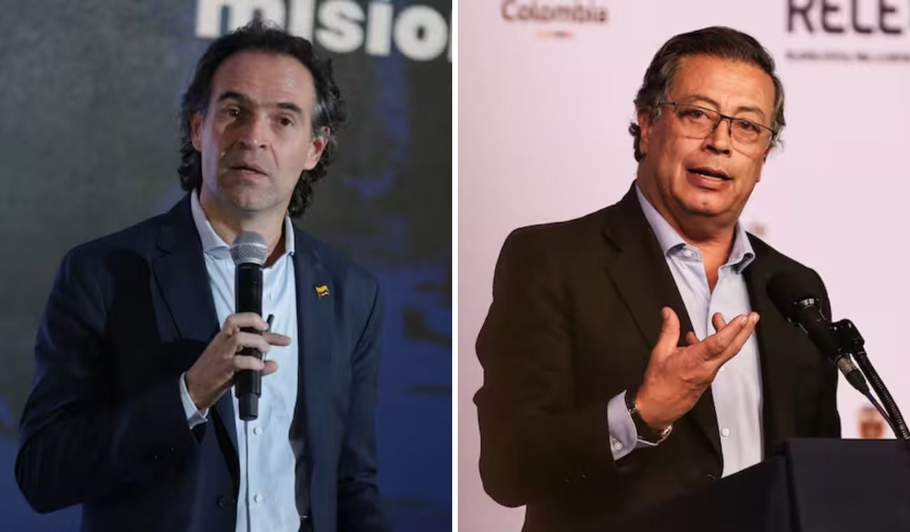 Federico Gutiérrez y Gustavo Petro