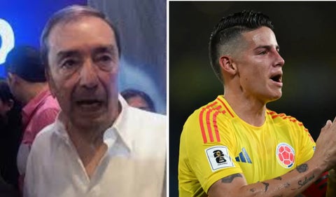 Fuad Char y James Rodríguez