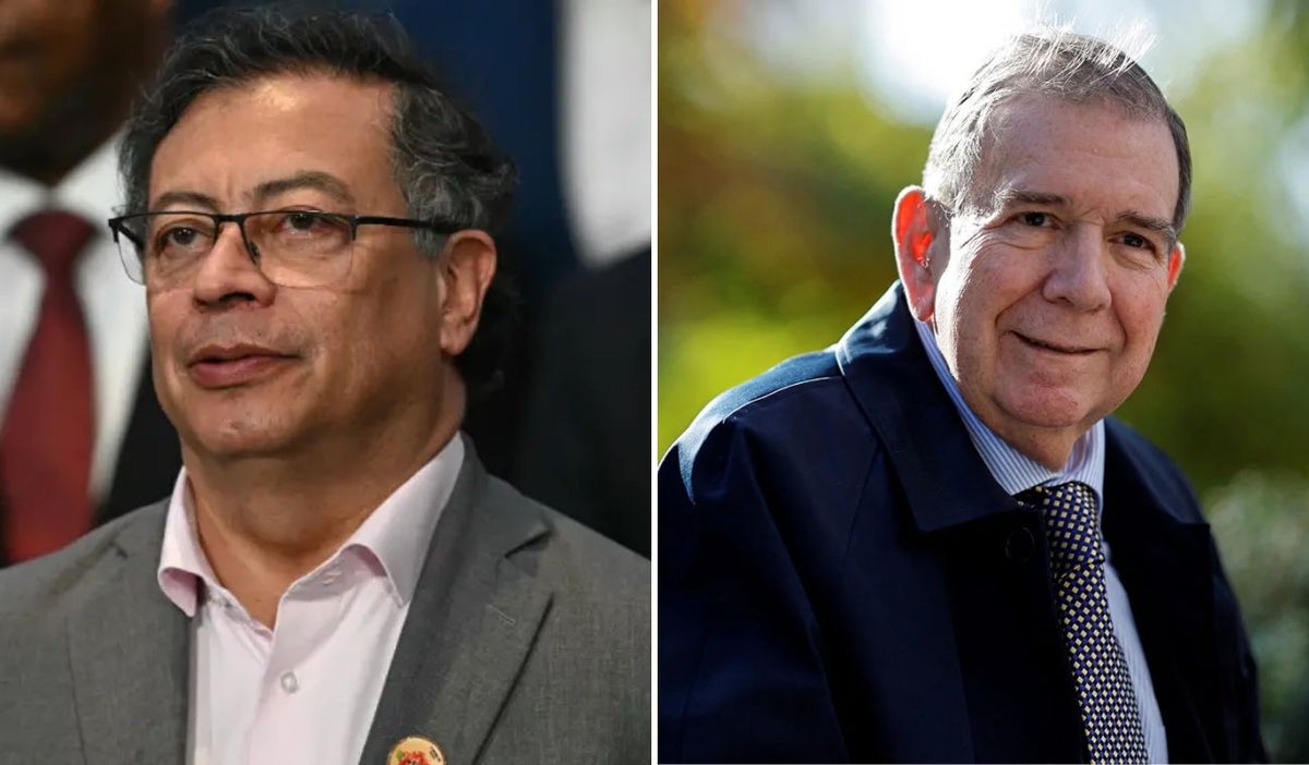 Gustavo Petro y Edmundo González